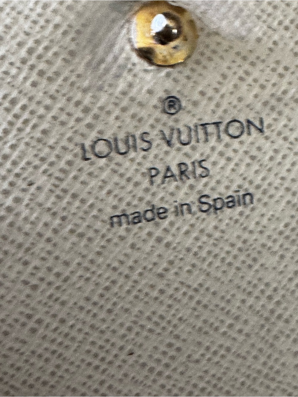 Louis Vuitton azur damier Porte Monnaie Billets Tresor Bifold Wallet 2007 - Picture 16 of 16